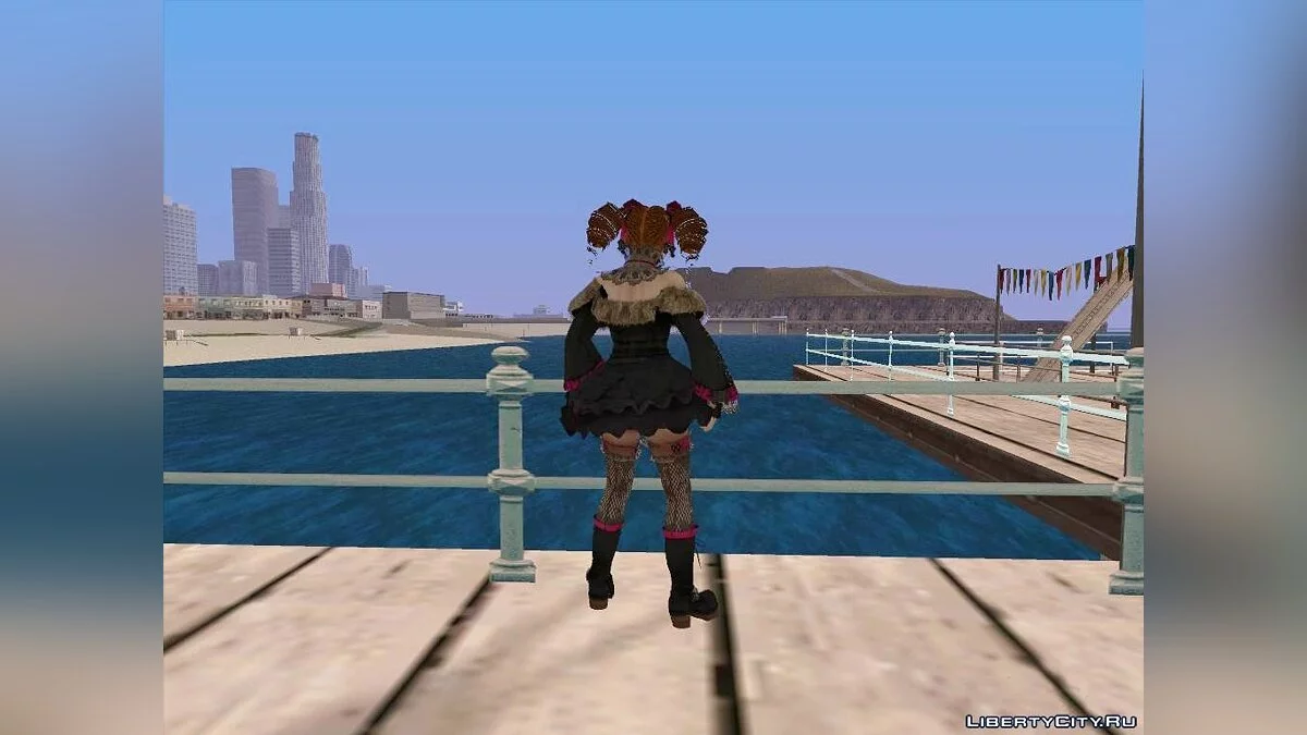 Емі Сорель з Soul Calibur IV / GTA San Andreas