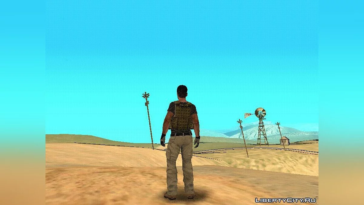 Black Water PMC Skin / GTA San Andreas
