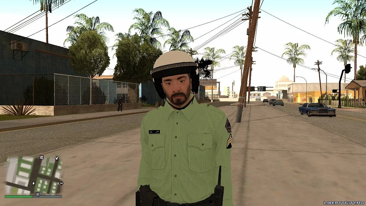 Iranian Cop Biker / GTA San Andreas