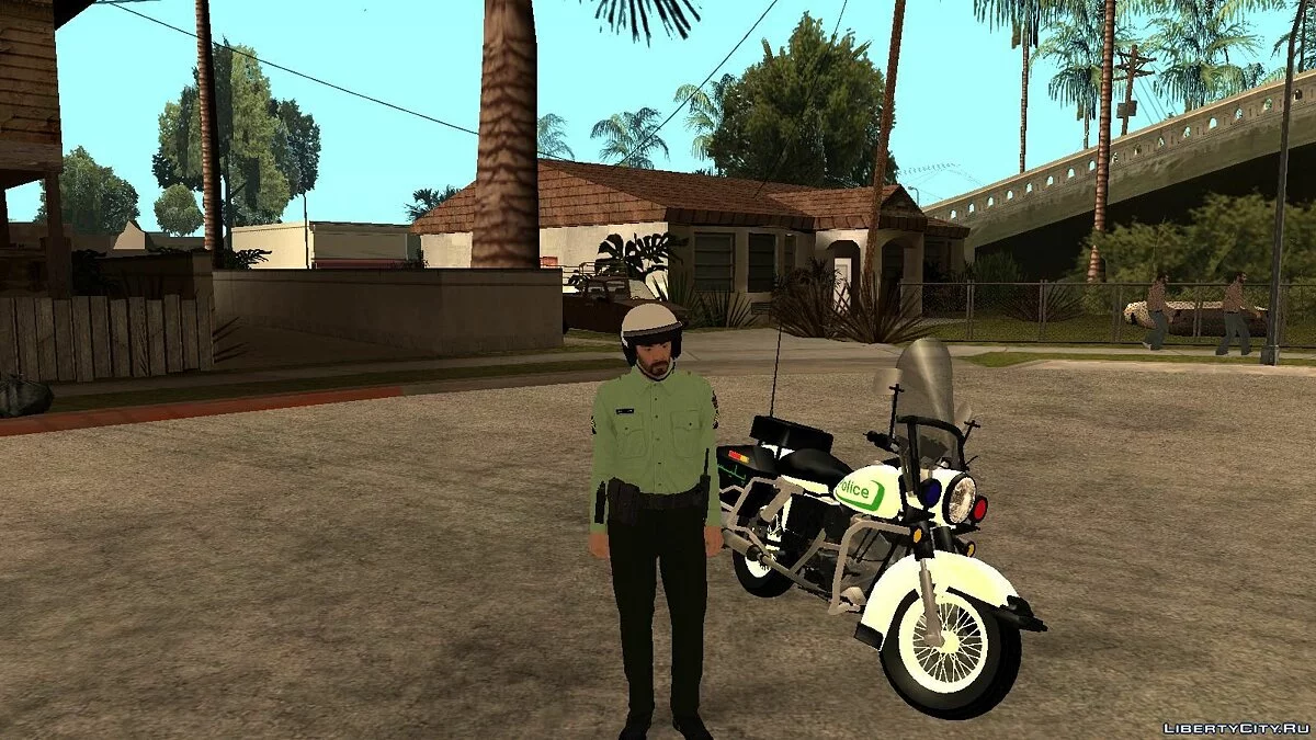 Iranian Cop Biker / GTA San Andreas