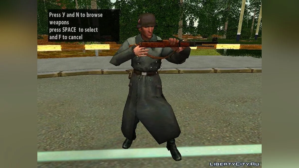 Pack de Soldats du Troisième Reich / GTA San Andreas