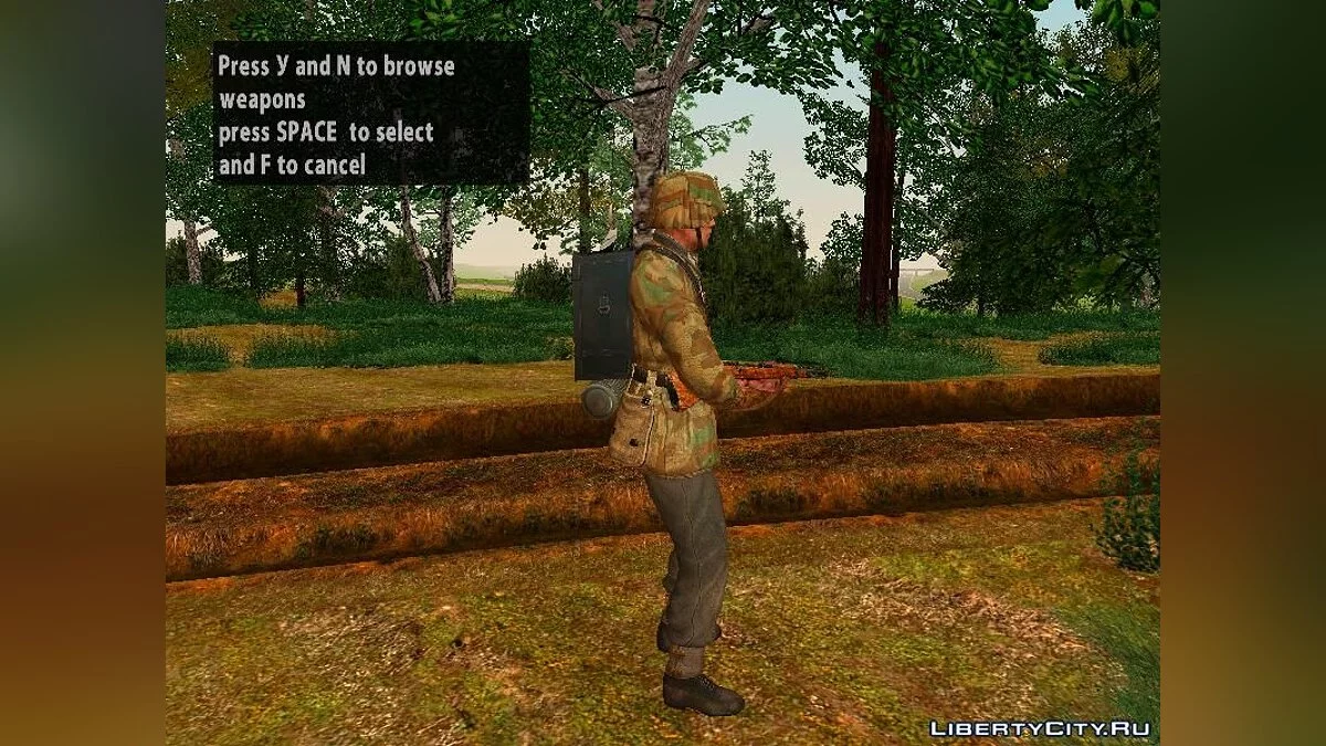 Pack de Soldats du Troisième Reich / GTA San Andreas