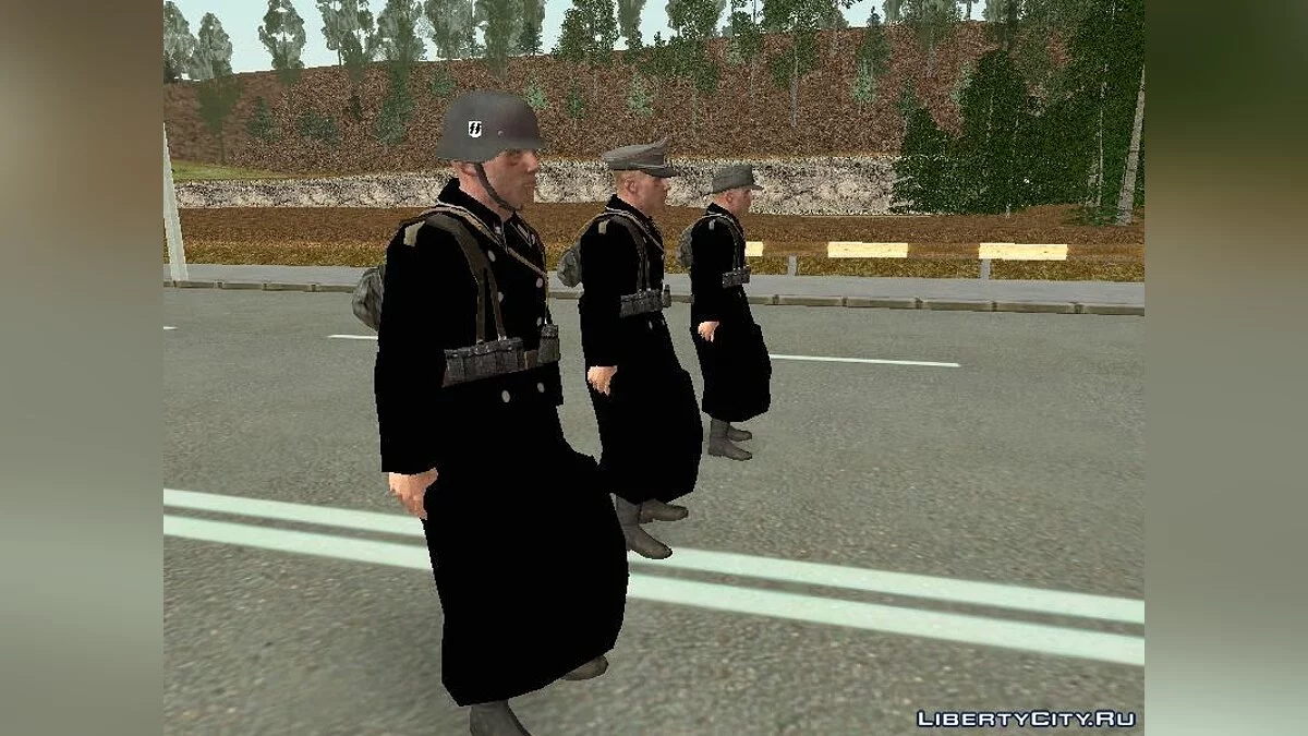 Pack de Soldats du Troisième Reich / GTA San Andreas