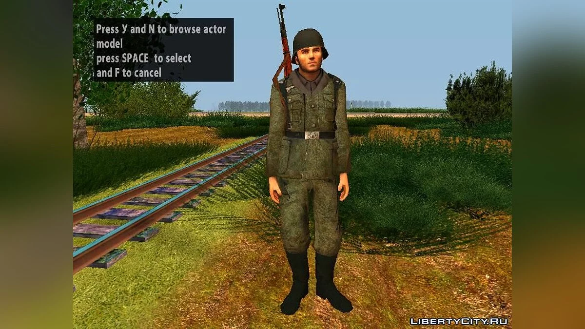 Pack de Soldats du Troisième Reich / GTA San Andreas