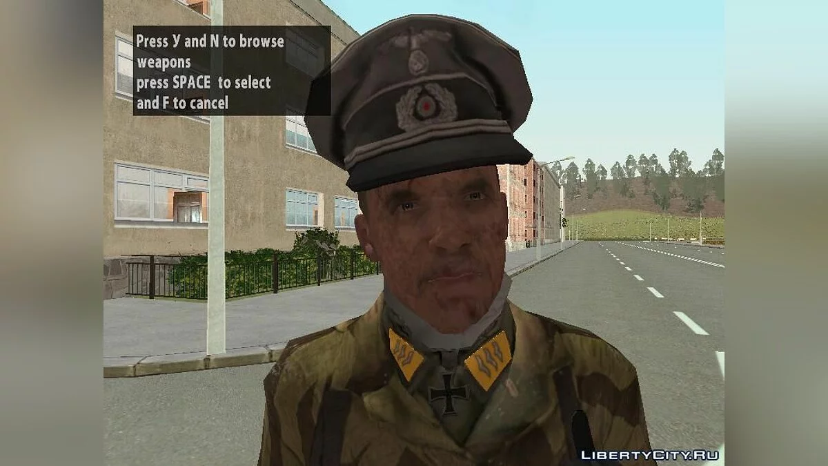 Pack de Soldats du Troisième Reich / GTA San Andreas