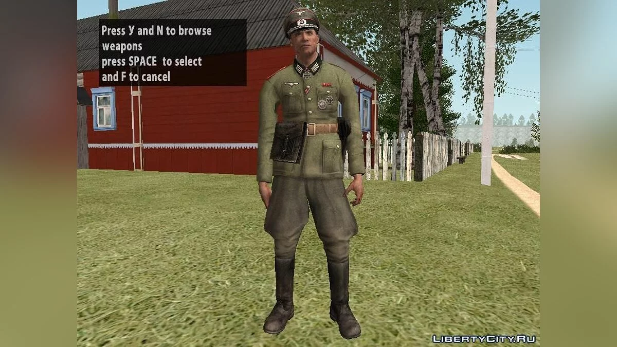 Pack de Soldats du Troisième Reich / GTA San Andreas