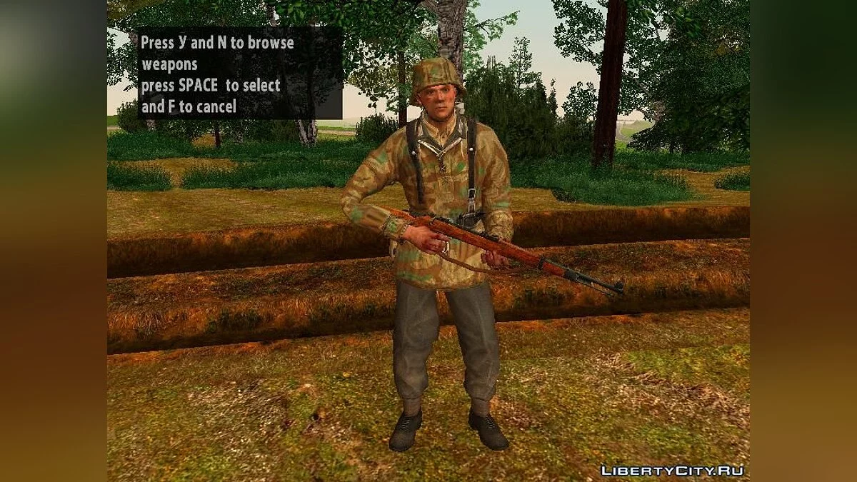 Pack de Soldats du Troisième Reich / GTA San Andreas