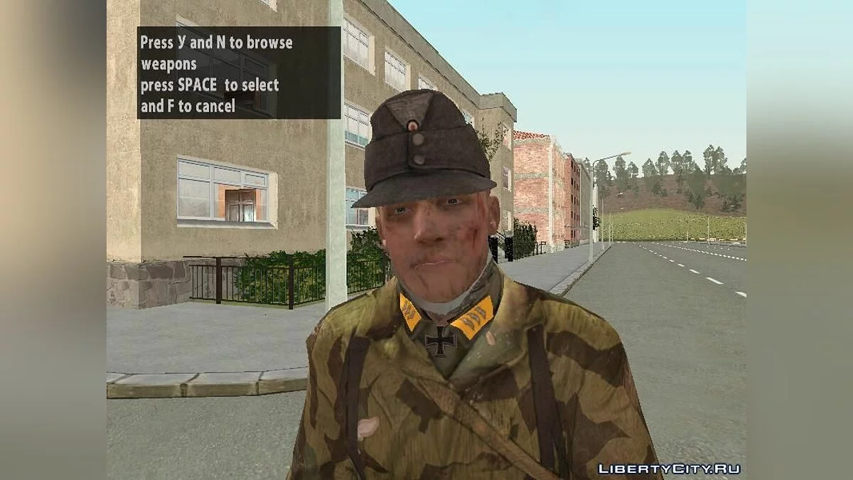 Pack de Soldats du Troisième Reich / GTA San Andreas