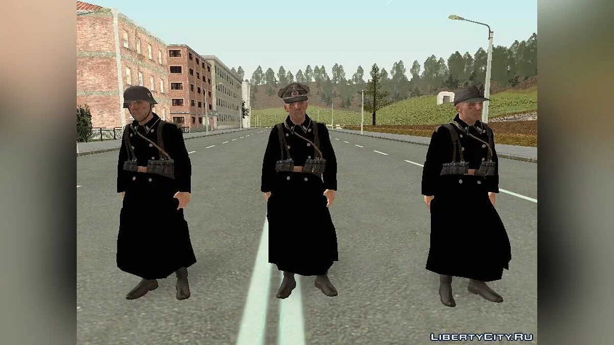 Pack de Soldats du Troisième Reich / GTA San Andreas