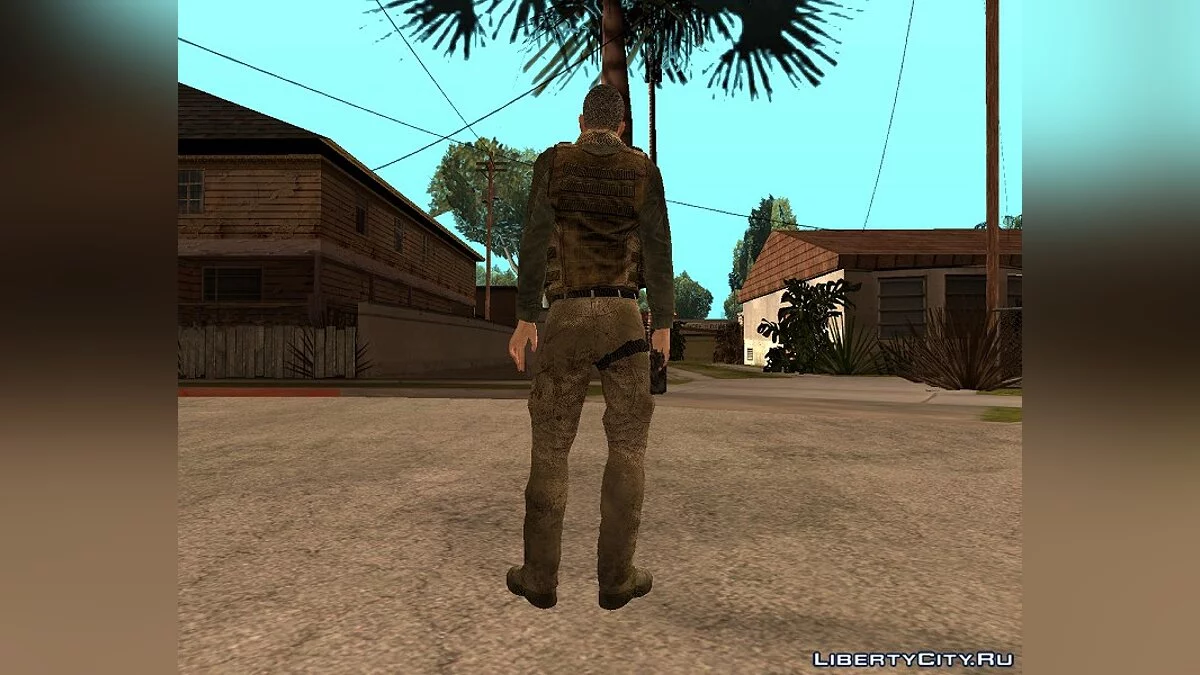 Сэм Фішер - Вступний Костюм / GTA San Andreas
