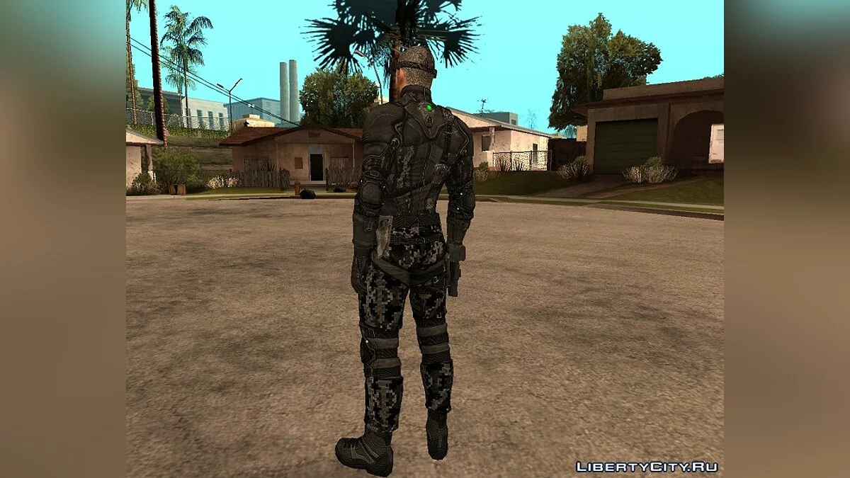 Сем Фішер у чорному костюмі / GTA San Andreas