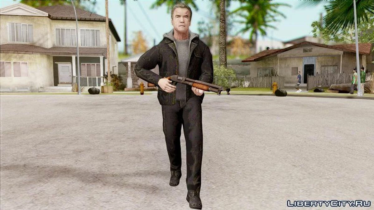 Terminator Genisys Arnold Schwarzenegger / GTA San Andreas