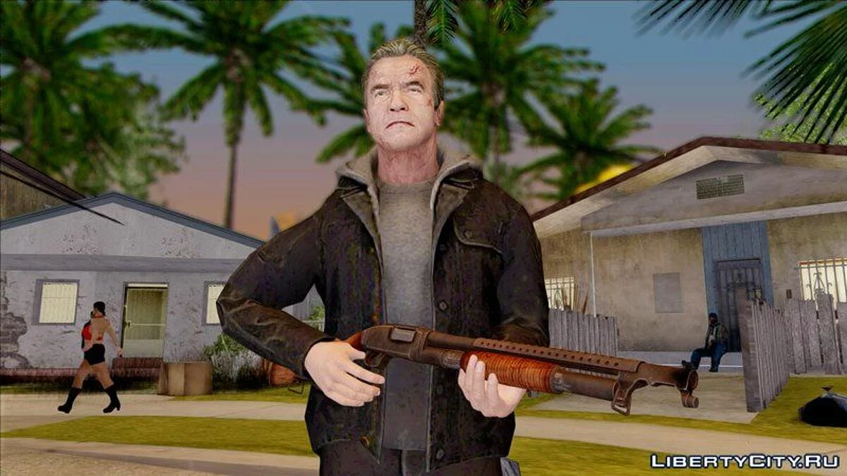 Terminator Genisys Arnold Schwarzenegger / GTA San Andreas
