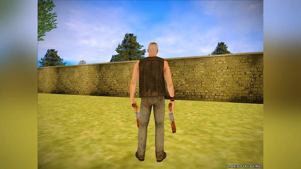 Merle Dixon from The Walking Dead / GTA San Andreas