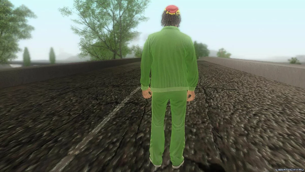 Rastafaris Skins from GTA V Online / GTA San Andreas