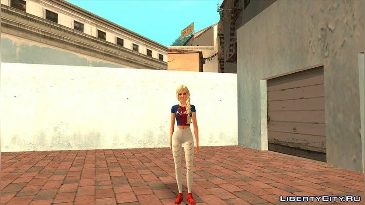 A Garota FCB do The Sims 4 / GTA San Andreas