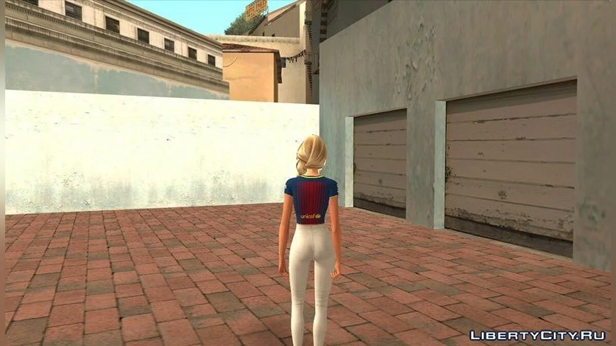 A Garota FCB do The Sims 4 / GTA San Andreas