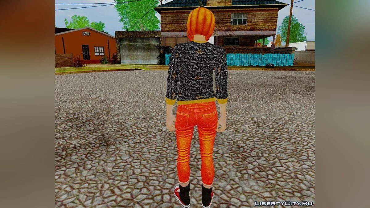 Skin Random #25 Female (Halloween) / GTA San Andreas