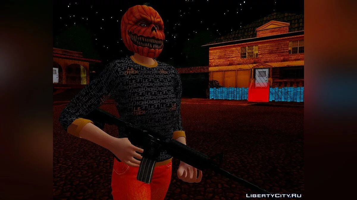 Skin Random #25 Female (Halloween) / GTA San Andreas