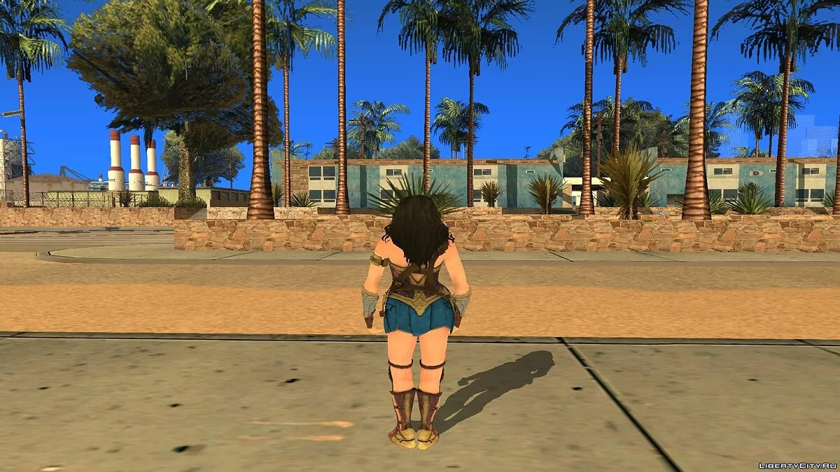 Injustice 2 - WonderWoman JL / GTA San Andreas