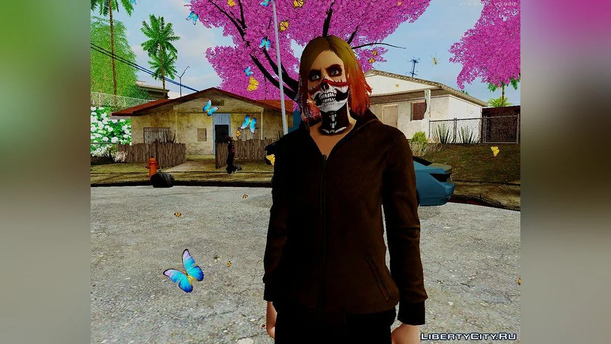 جلد عشوائي # 5 GTA Online [إناث] DLC راكبي الدراجات / جي تي إيه سان أندرياس