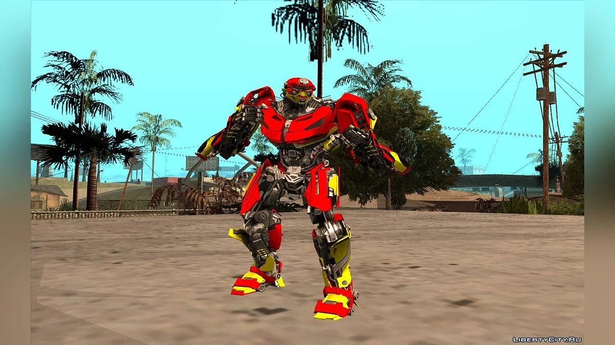 Transformers The Last Knight skin pack / GTA San Andreas