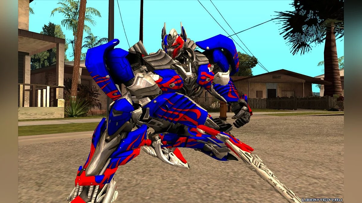 Transformers The Last Knight skin pack / GTA San Andreas