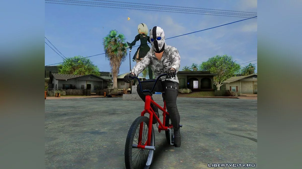 جلد عشوائي #12 GTA V [أنثى] DLC سرقة يوم القيامة / جي تي إيه سان أندرياس