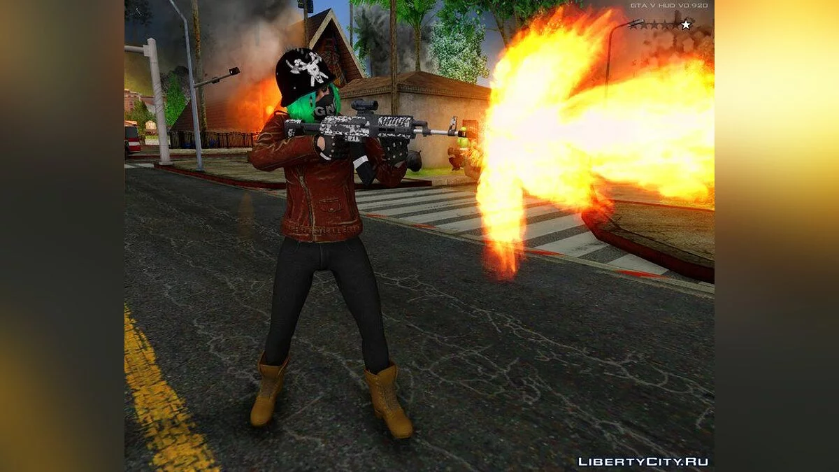 جلد عشوائي # 9 DLC راكبي الدراجات [GTA V Online] / جي تي إيه سان أندرياس