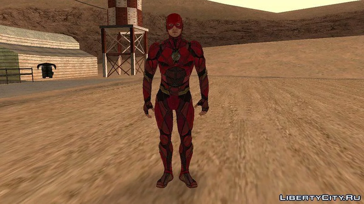 The Flash (Liga de la Justicia) / GTA San Andreas