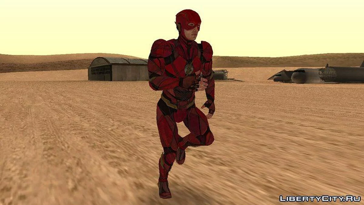 The Flash (Liga de la Justicia) / GTA San Andreas