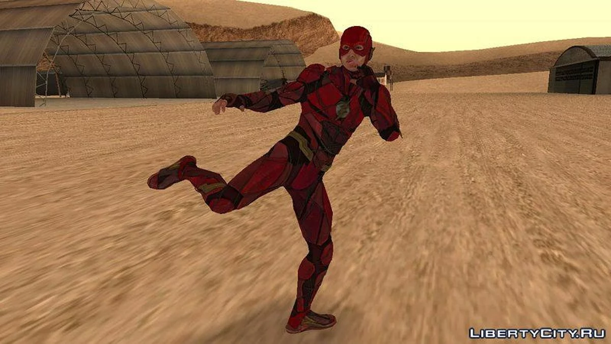 The Flash (Liga de la Justicia) / GTA San Andreas