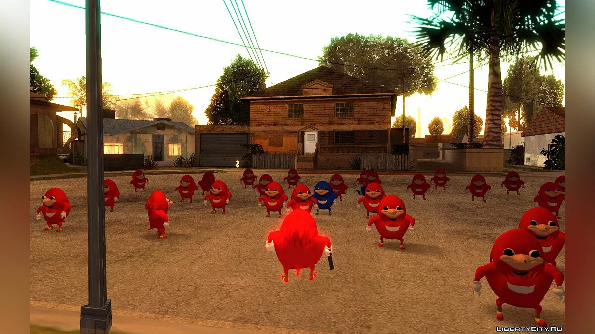 Ugandan Knuckles / GTA San Andreas