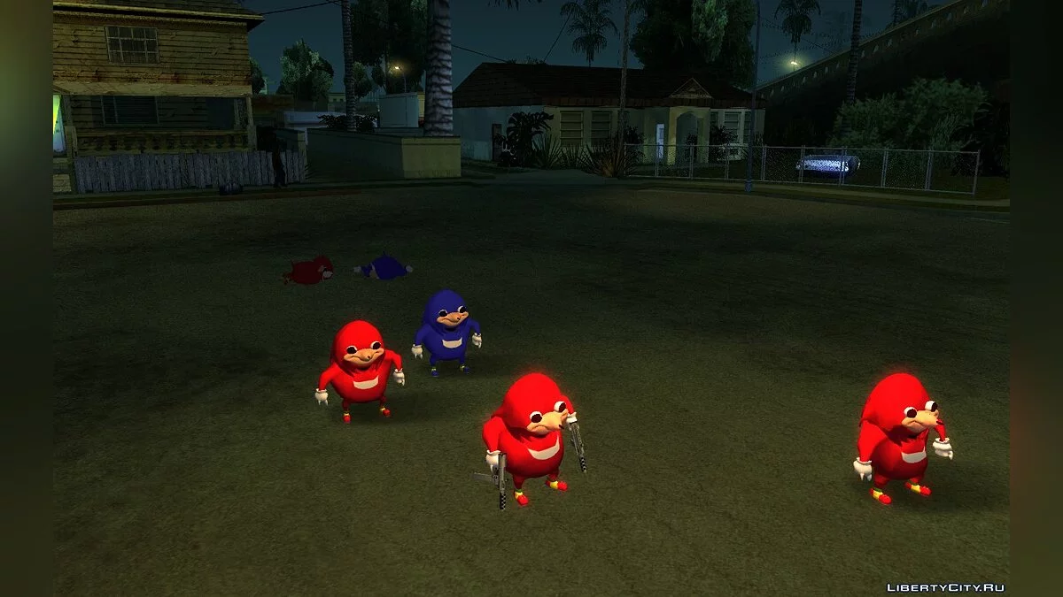 Ugandan Knuckles / GTA San Andreas
