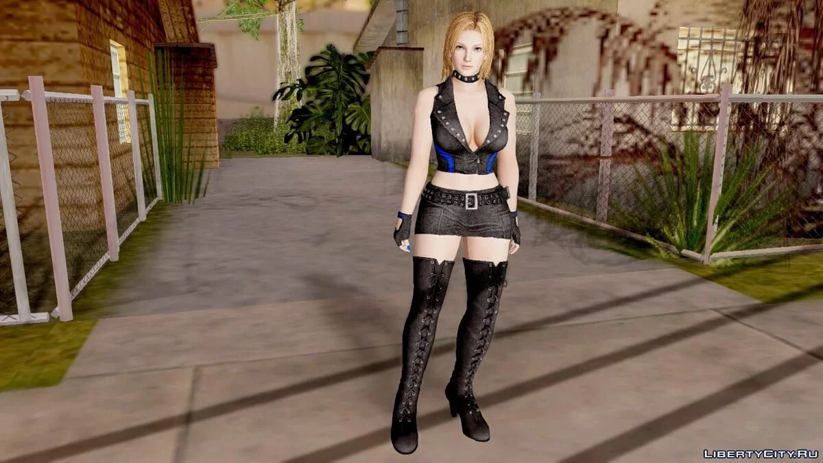 Dead Or Alive 5 LR Tina Armstrong Pop Idol / GTA San Andreas