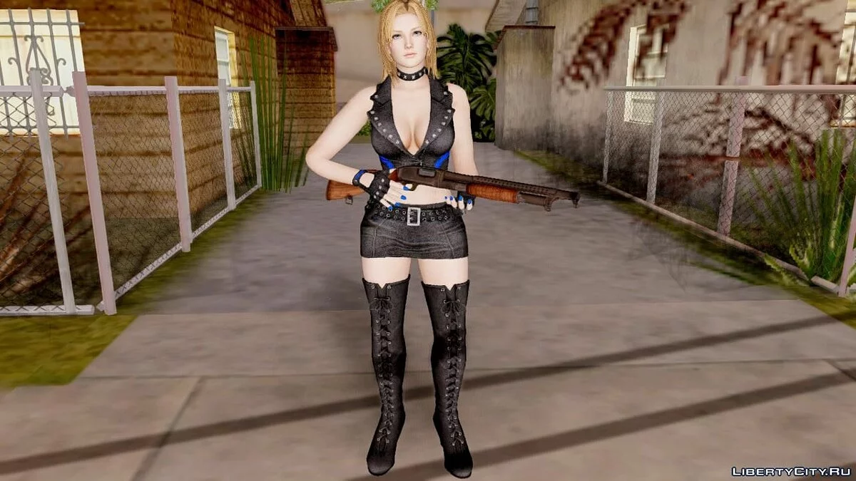 Dead Or Alive 5 LR Tina Armstrong Pop Idol / GTA San Andreas