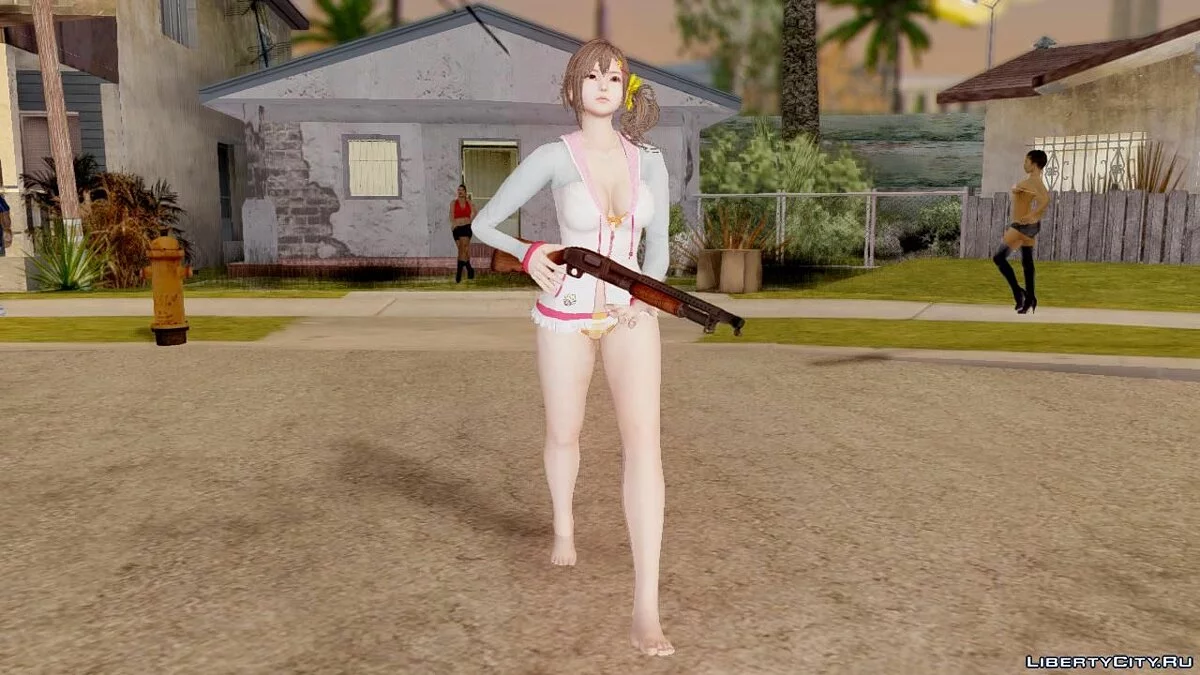 Dead or Alive XVC Misaki par défaut / GTA San Andreas