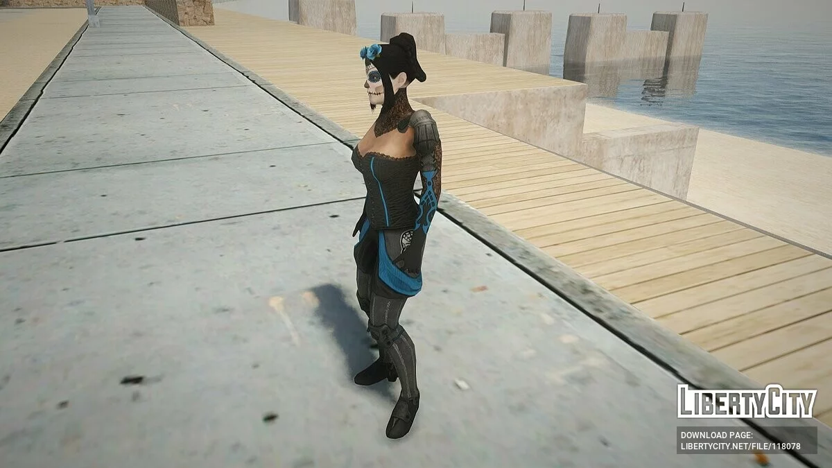 Day of the Dead Kitana MKXM / GTA San Andreas
