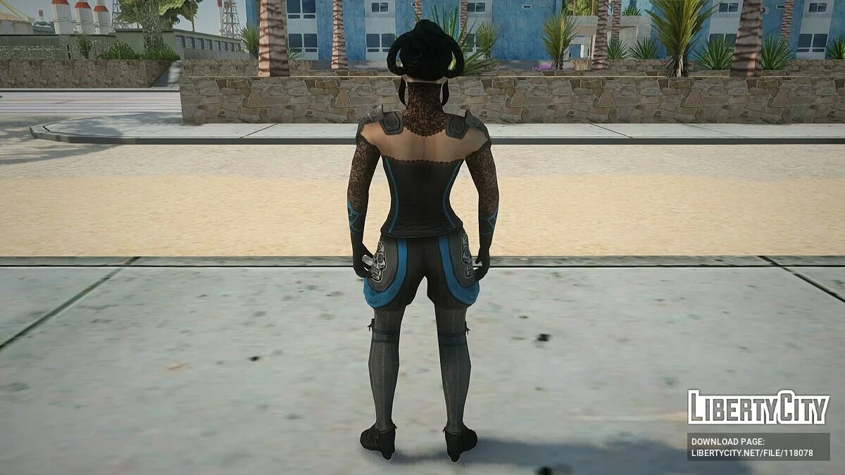 Day of the Dead Kitana MKXM / GTA San Andreas