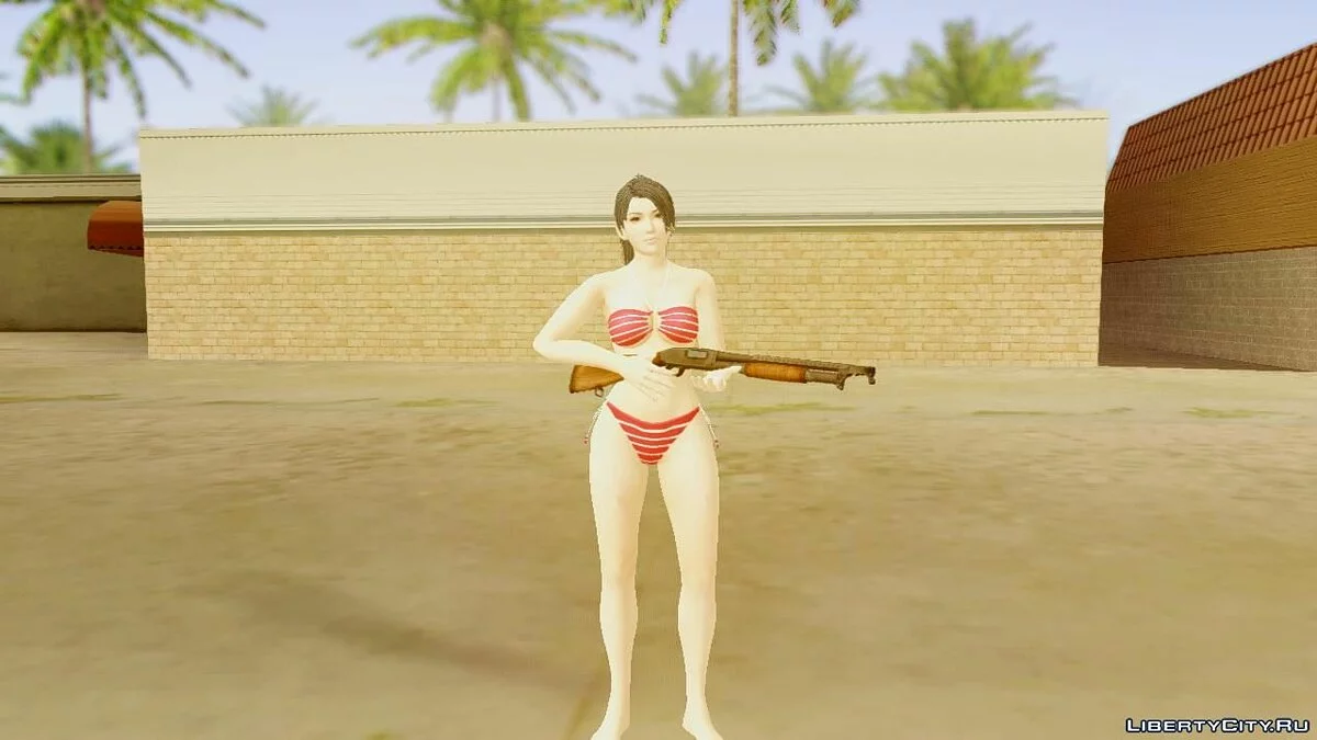Dead Or Alive 5 LR Momiji Гаряче Літо / GTA San Andreas