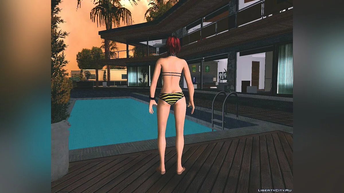 Бікіні Mila Macchiato (Емо зачіска) з DOAX3 / GTA San Andreas