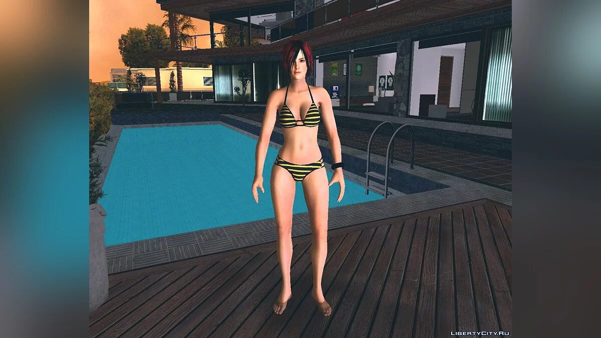 Бікіні Mila Macchiato (Емо зачіска) з DOAX3 / GTA San Andreas