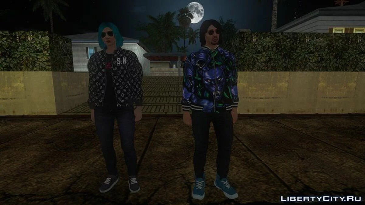حزمة جلد GTA Online #2 DLC بعد ساعات العمل / جي تي إيه سان أندرياس