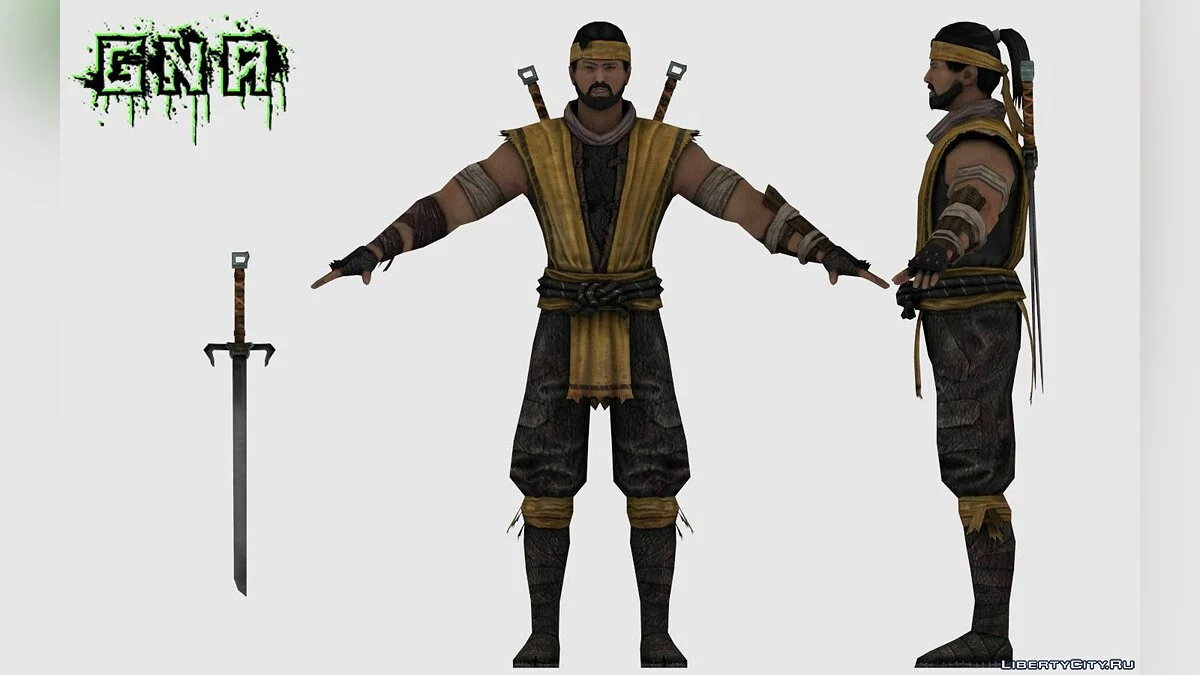 Hanzo Hasashi Scorpion MKXM / GTA San Andreas
