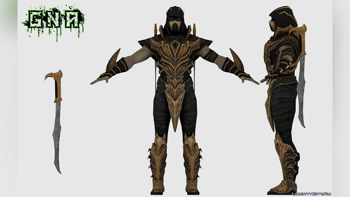 Scorpion d'Injustice MKXM / GTA San Andreas