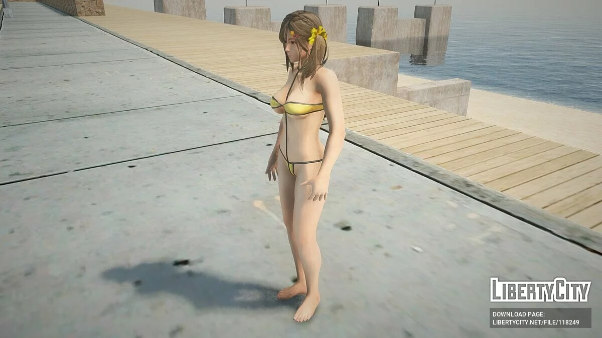 Мисаки в бікіні з Dead Or Alive Xtreme Venus Vacation / GTA San Andreas