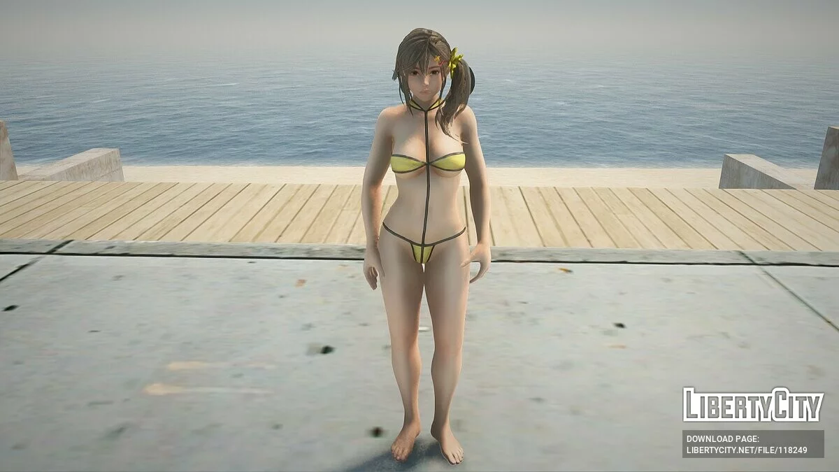 Мисаки в бікіні з Dead Or Alive Xtreme Venus Vacation / GTA San Andreas
