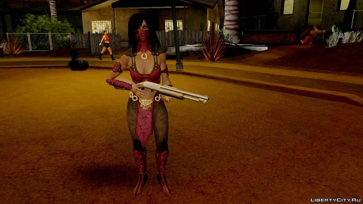 Mortal Kombat X Mileena / GTA San Andreas