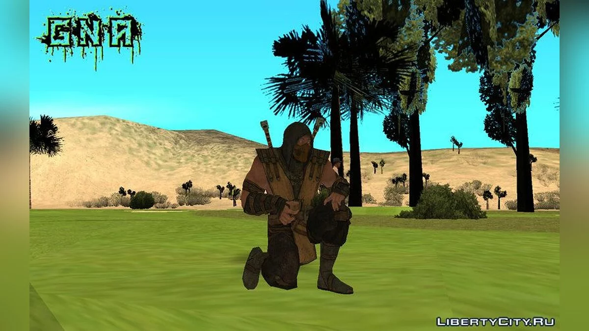 Ninjutsu Skorpion MKXM / GTA San Andreas