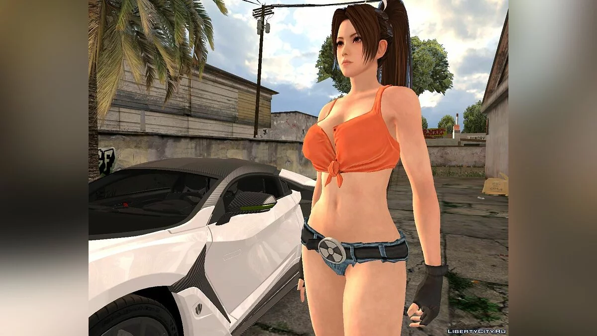 Mai Shiranui [Pantalones Cortos] de DOA5LR / GTA San Andreas